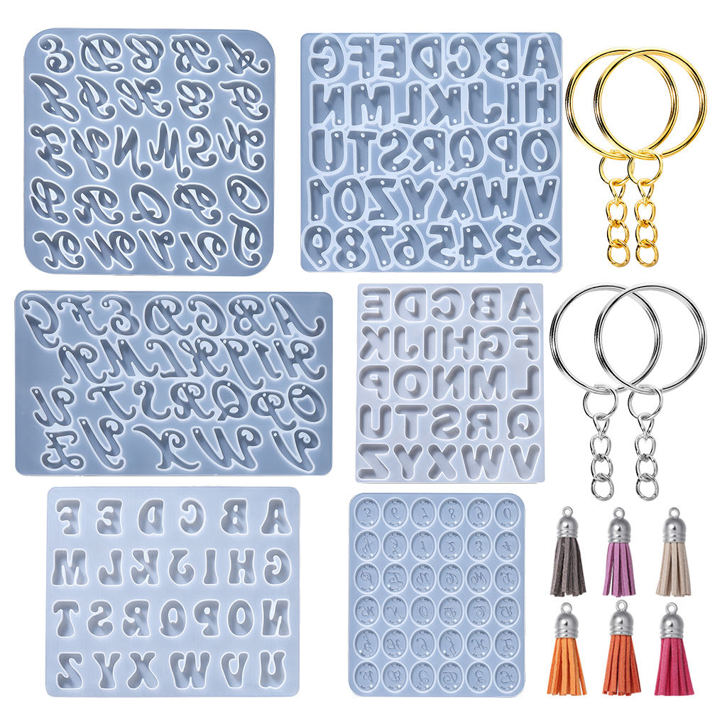 Alphabet Epoxy Resin Silicone  - مراجعة Resin Art Letters وسعره