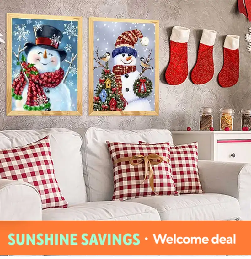 Christmas Diamond Painting Chr - مراجعة Background Resin Art وسعره