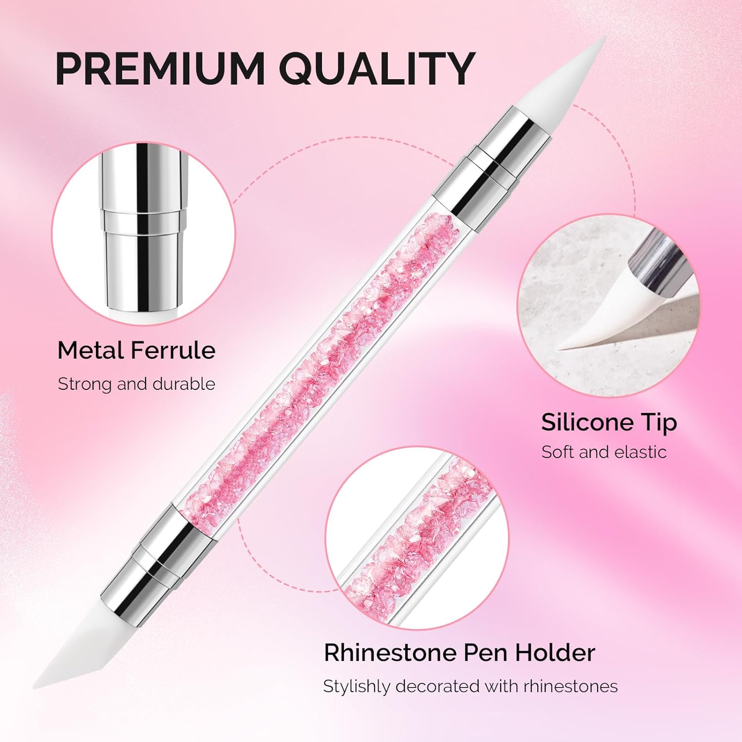 5 Pcs Nail Art Sculpture Pen S - مراجعة Resin Art Design Images وسعره