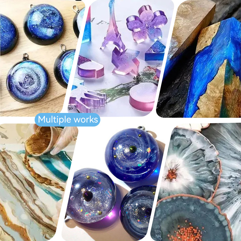 Starry Sky Epoxy Resin Pigment - مراجعة Resin Art Letters وسعره
