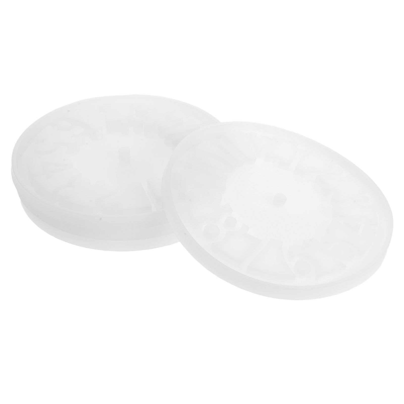 4Pcs Hollow Clock Silicone Mol - مراجعة Resin Art Clock وسعره