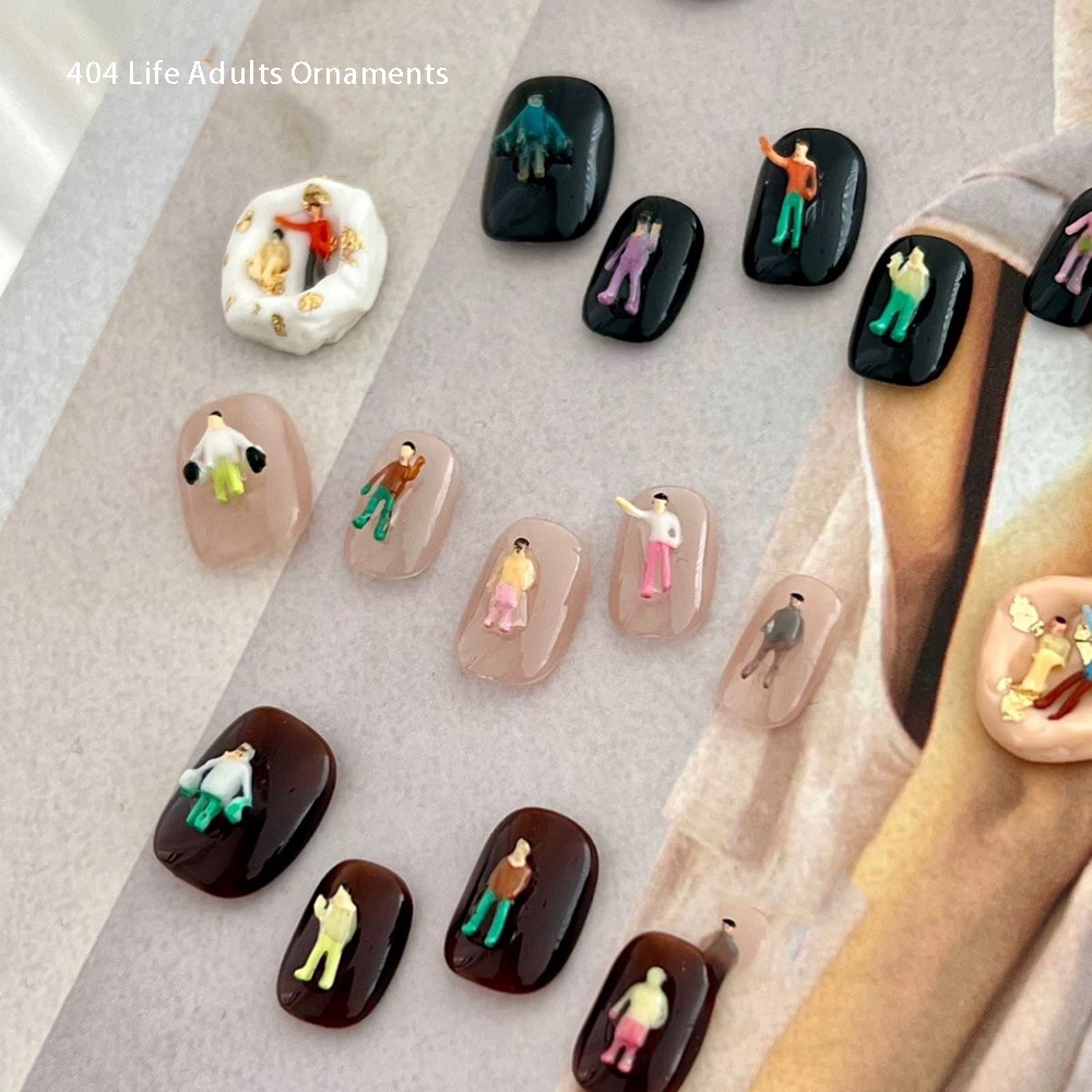 100pcs Wholesale Anime Worker  - مراجعة Resin Art Design Images وسعره