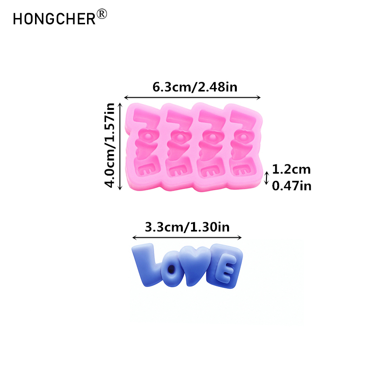 LOVE letters silicone mold diy - مراجعة Resin Art Letters وسعره