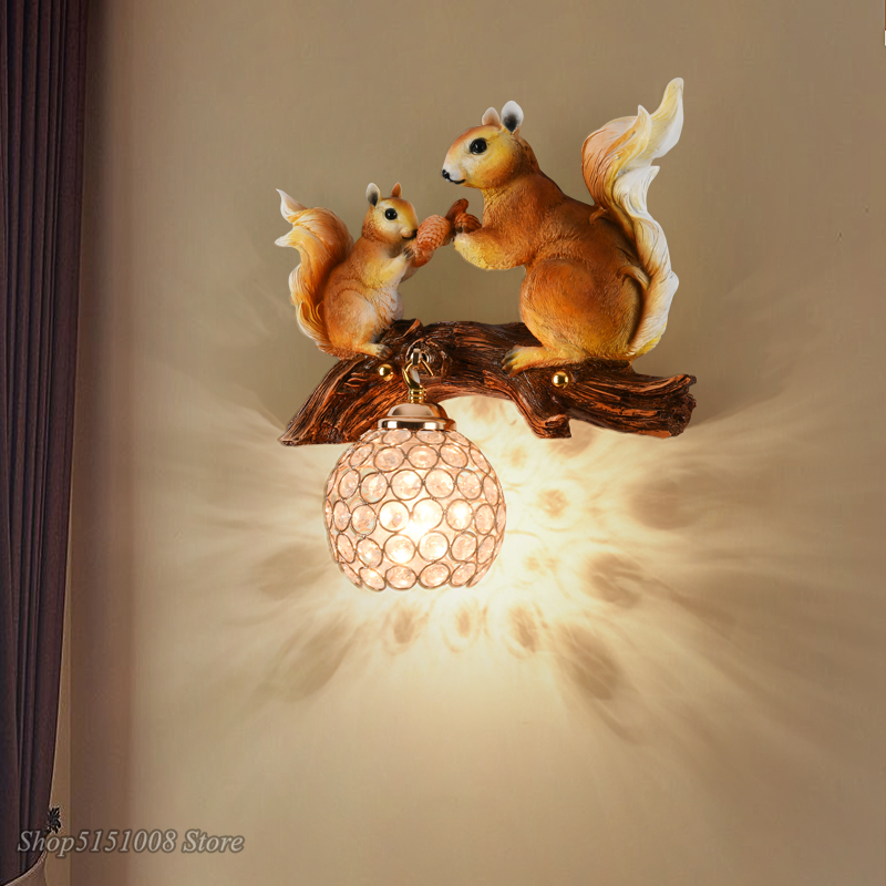 Nordic  Style Resin Squirrel C - مراجعة Background Resin Art وسعره