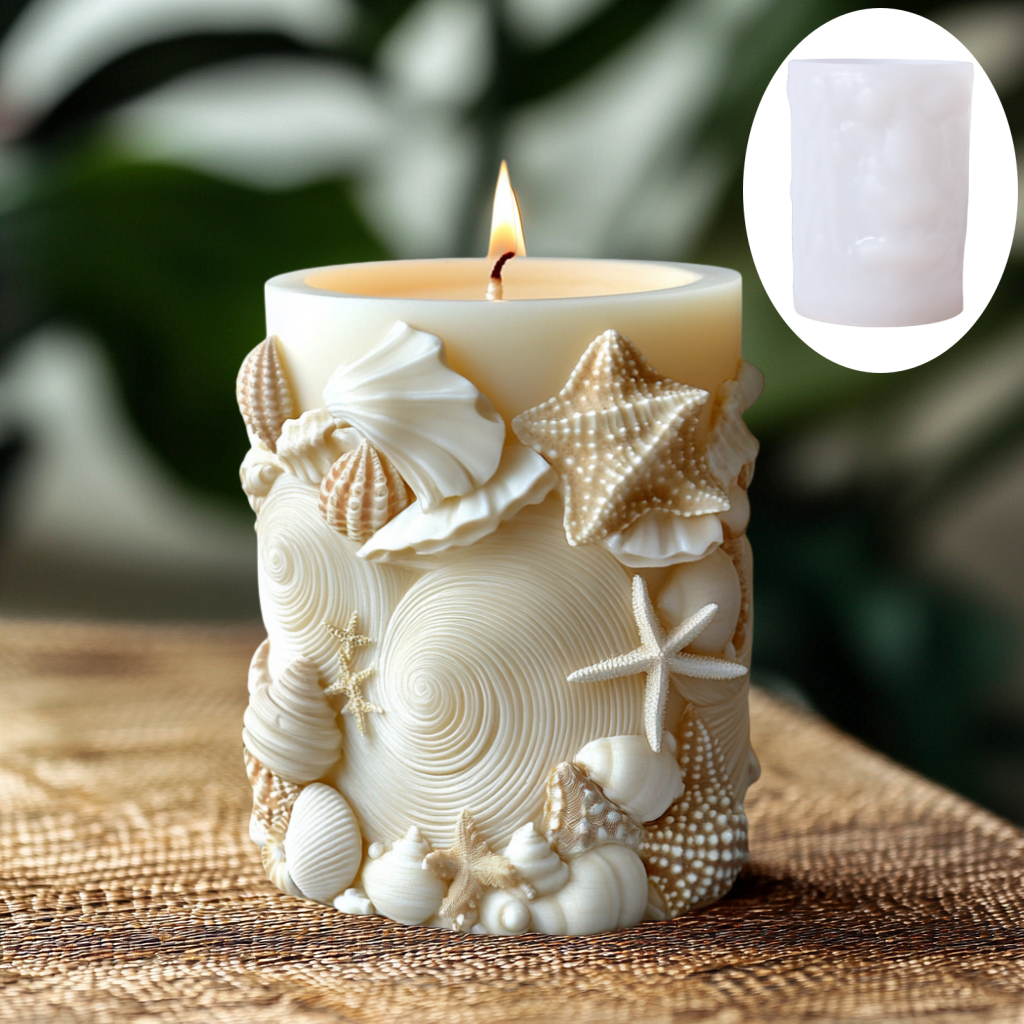 DIY Ocean style relief cylindr - مراجعة Resin Art Ocean وسعره