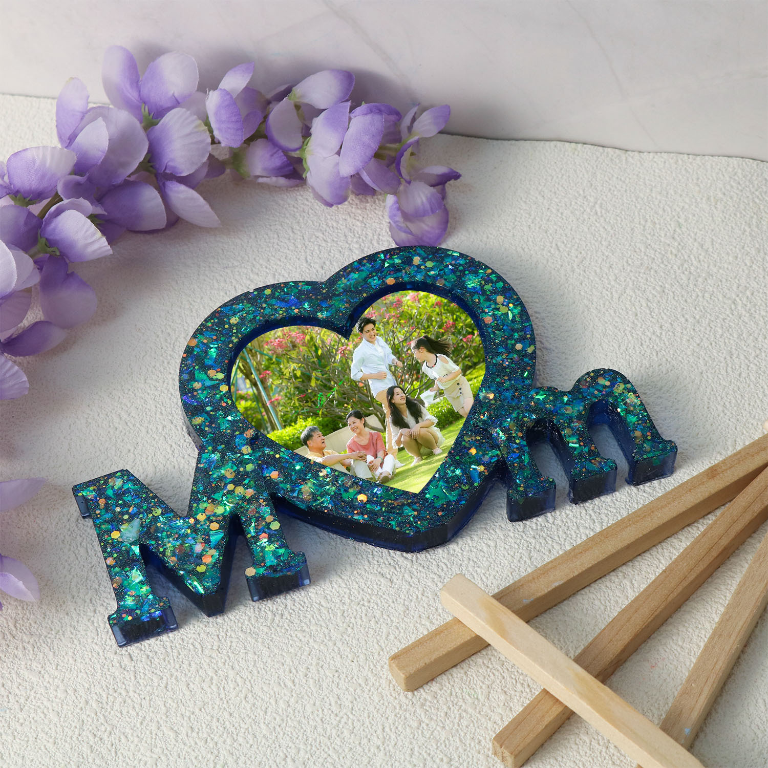 Letter Mm Epoxy Resin Silicone - مراجعة Resin Art Letters وسعره