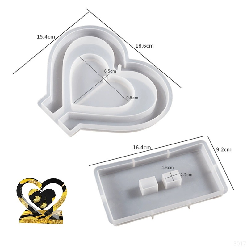 Letter Mm Epoxy Resin Silicone - مراجعة Resin Art Letters وسعره