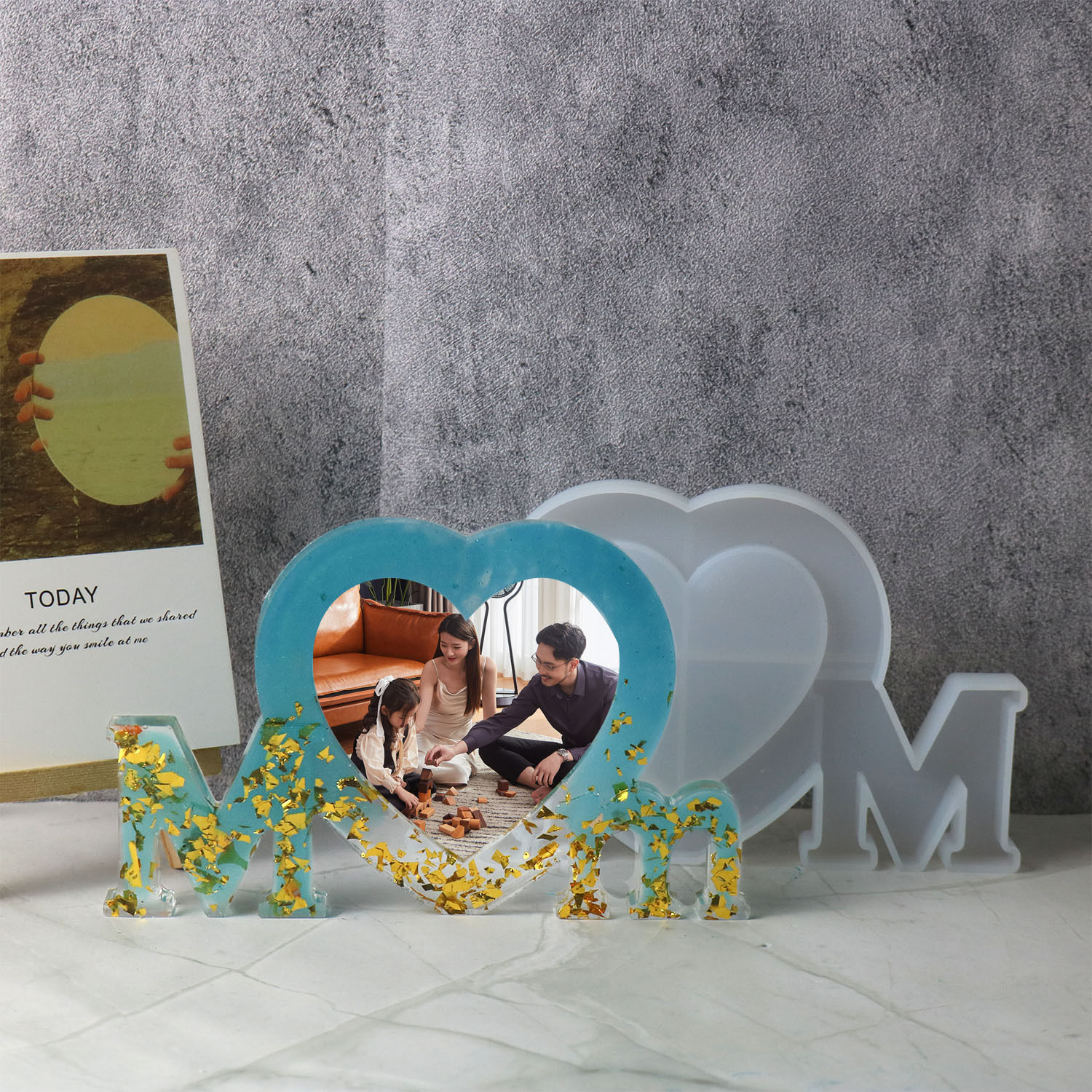 Letter Mm Epoxy Resin Silicone - مراجعة Resin Art Letters وسعره