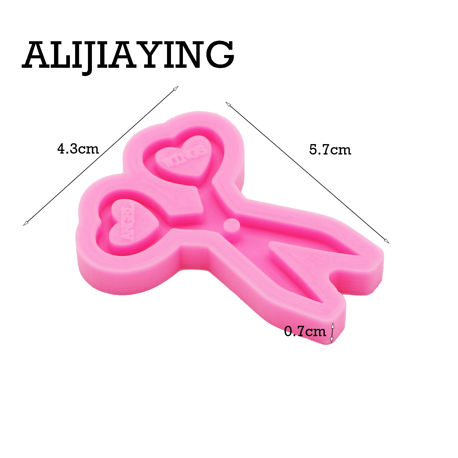DY0263 Smooth art design mini  - مراجعة Resin Art Design Keychain وسعره