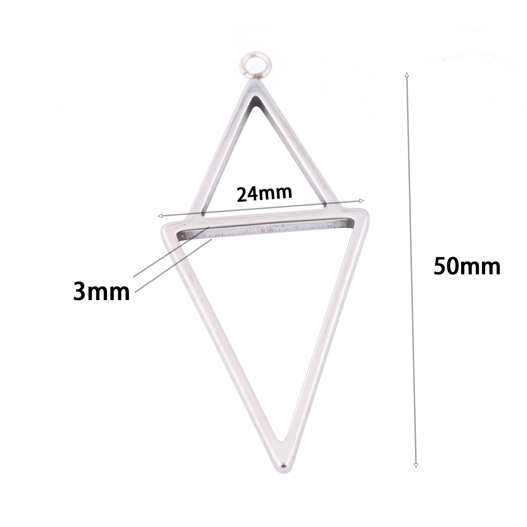 10pcs Square Triangle 3mm Thic - مراجعة Resin Art Materials Kit وسعره
