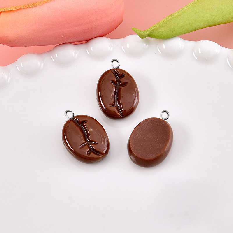 10pcs Coffee Beans Resin Penda - مراجعة Resin Art Materials Kit وسعره