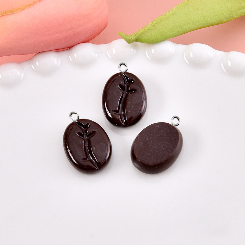 10pcs Coffee Beans Resin Penda - مراجعة Resin Art Materials Kit وسعره