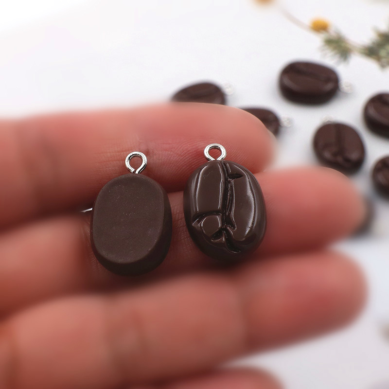 10pcs Coffee Beans Resin Penda - مراجعة Resin Art Materials Kit وسعره