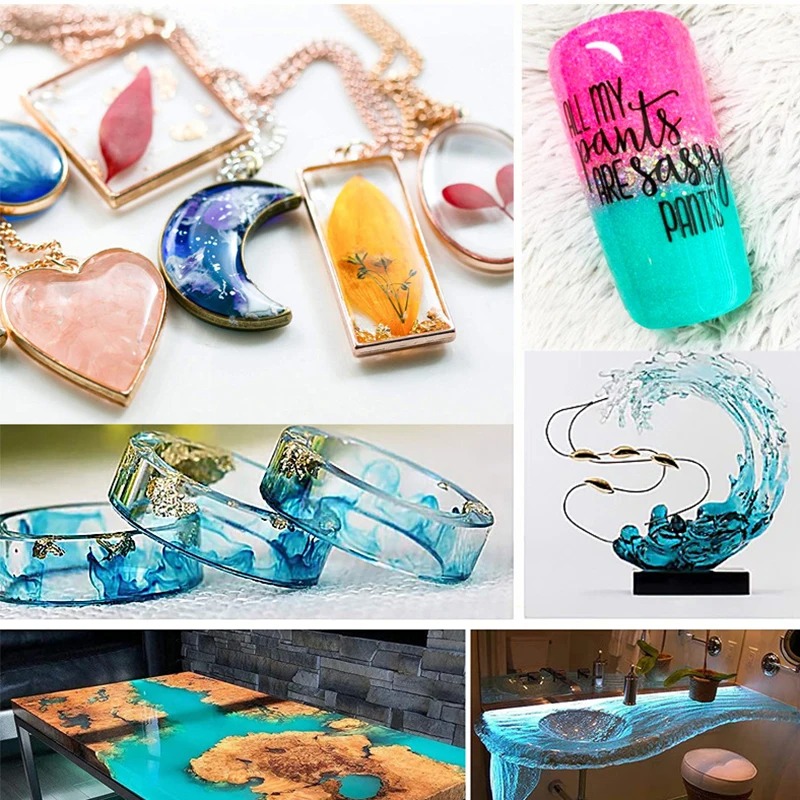 30Colors 5ml Epoxy Resin Pigme - مراجعة Resin Art Letters وسعره
