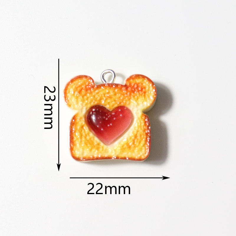 10pcs Resin Plastic Bread Pend - مراجعة Resin Art Materials Kit وسعره
