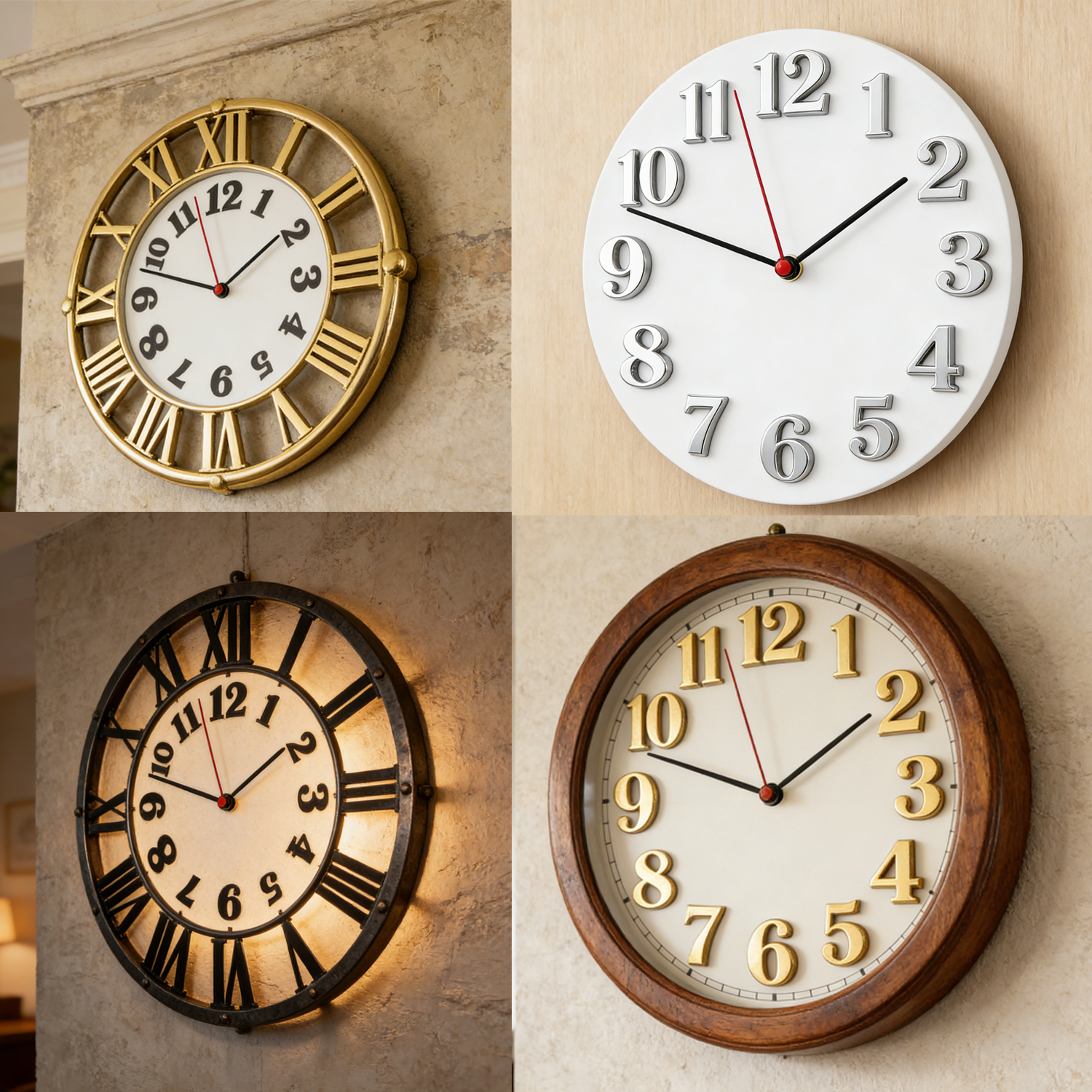 Clock Numerals Arabic Roman Nu - مراجعة Resin Art Clock وسعره