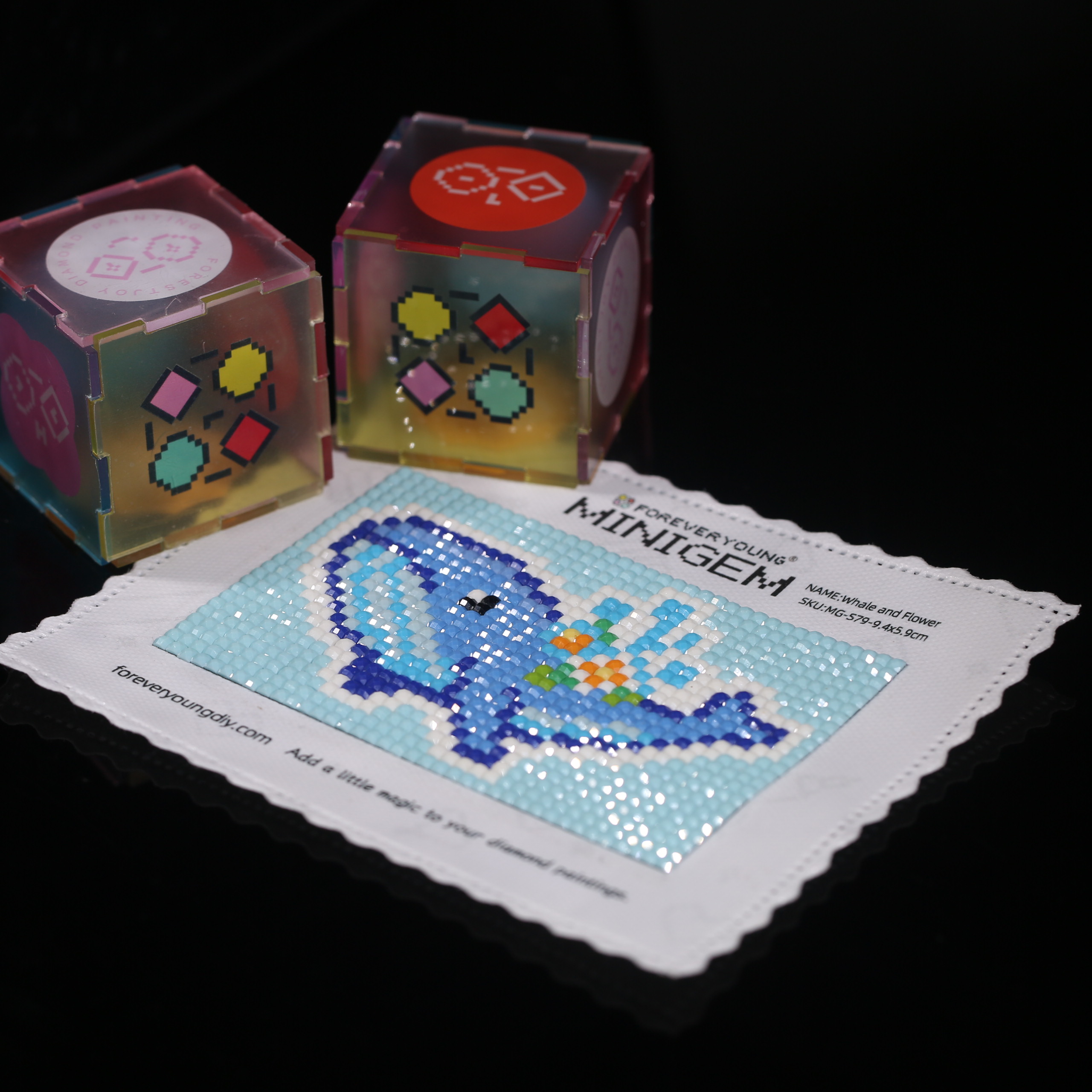 Minigem®: Whale and Flower 9.4 - مراجعة Resin Art Ocean وسعره