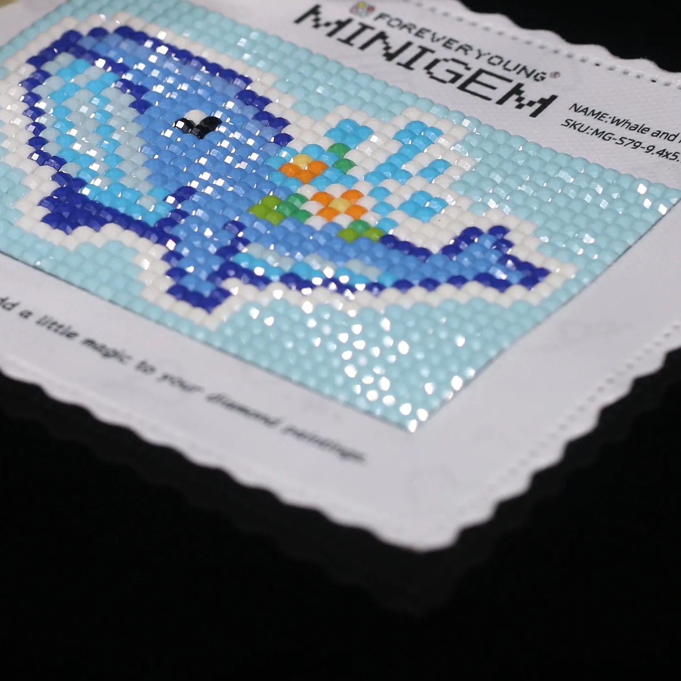 Minigem®: Whale and Flower 9.4 - مراجعة Resin Art Ocean وسعره