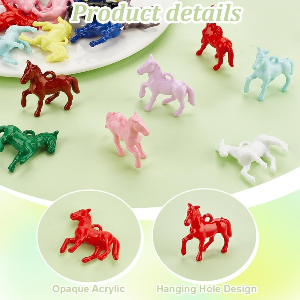 48pcs Opaque Acrylic Pendants  - مراجعة Resin Art Materials Kit وسعره
