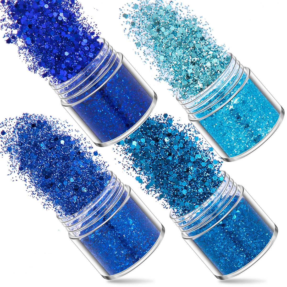 SNASAN 4Pcs Color Superfine Gl - مراجعة Resin Art Letters وسعره