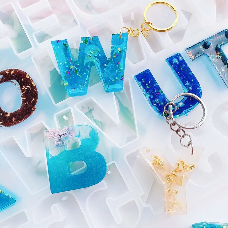 Alphabet Epoxy Resin Silicone  - مراجعة Resin Art Letters وسعره