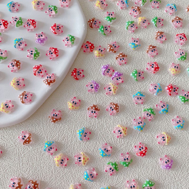 2/10/20pcs Kirby Nail Charms 3 - مراجعة Resin Art Decor وسعره