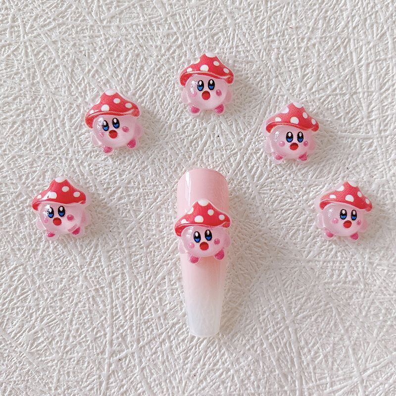 2/10/20pcs Kirby Nail Charms 3 - مراجعة Resin Art Decor وسعره