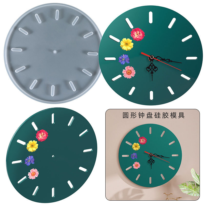 World Map Lotus Leaf Sakura Cl - مراجعة Resin Art Clock وسعره