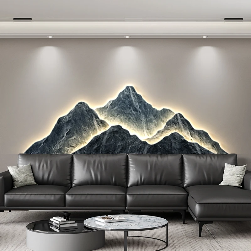 Modern Living room background  - مراجعة Background Resin Art وسعره