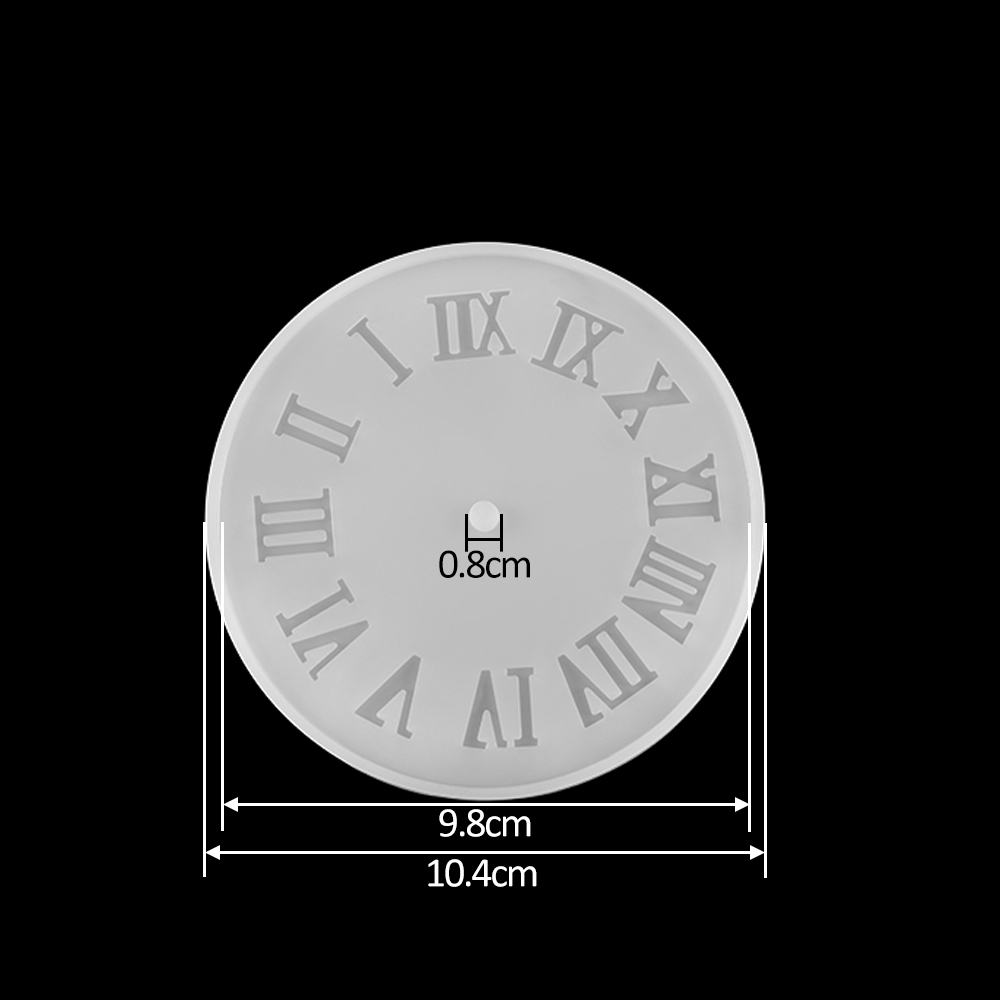 Clock Resin Molds Arabic Roman - مراجعة Resin Art Clock وسعره