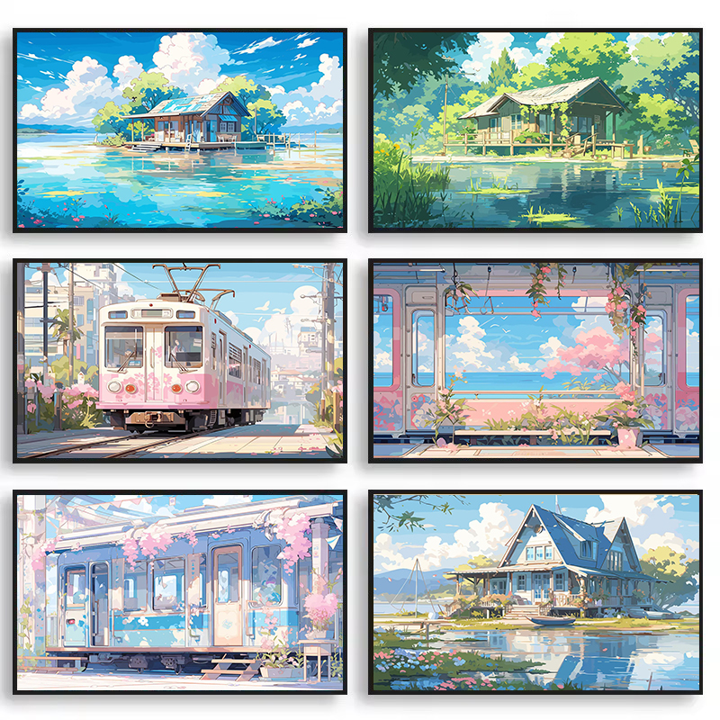 Aestheticism Anime Scenes Post - مراجعة Resin Art Ocean وسعره