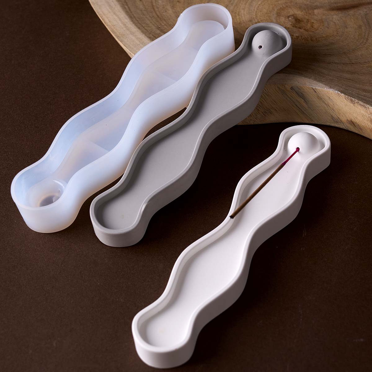 Wave Long Incense Insert Tray  - مراجعة Resin Art Ocean وسعره