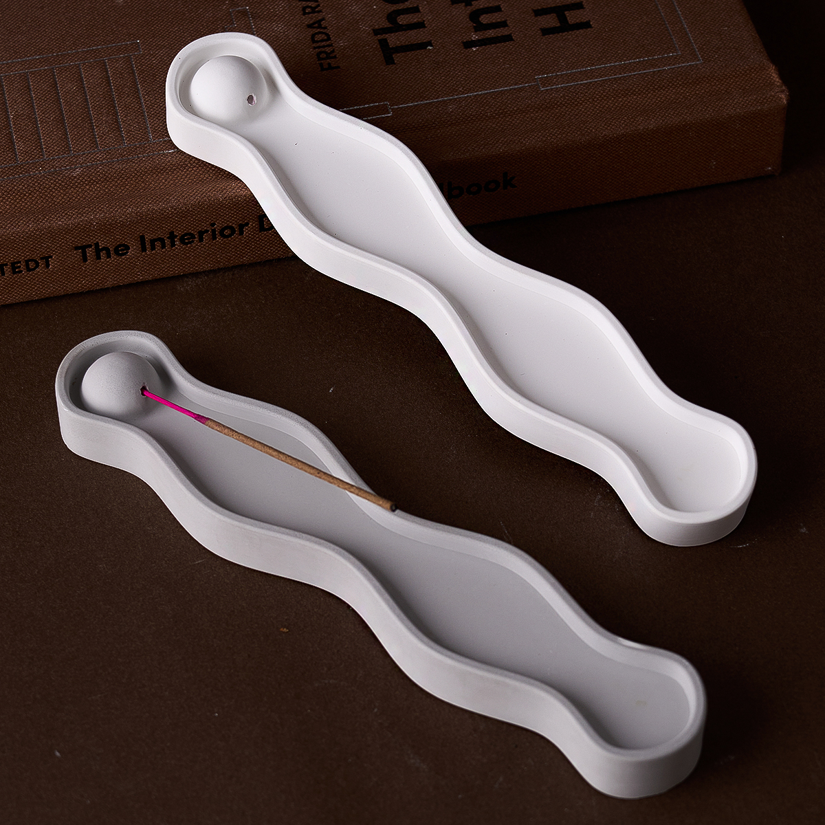 Wave Long Incense Insert Tray  - مراجعة Resin Art Ocean وسعره