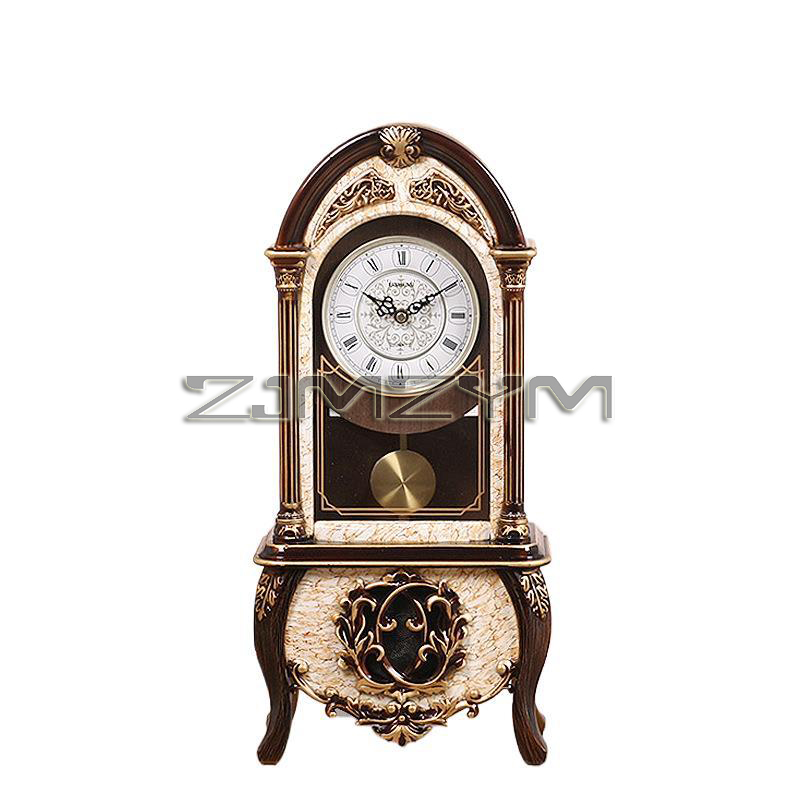 Pendulum Tabletop Clock Wood D - مراجعة Resin Art Clock وسعره