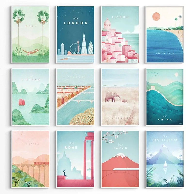 World Minimalist Travel Poster - مراجعة Resin Art New Zealand وسعره