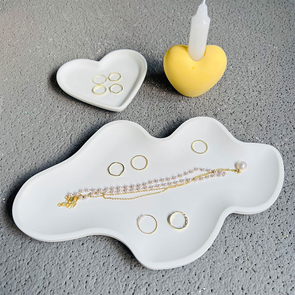 Cloud Storage Tray Concrete Mo - مراجعة Resin Art Ocean وسعره