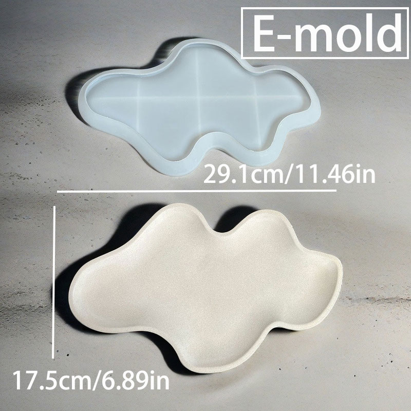 Cloud Storage Tray Concrete Mo - مراجعة Resin Art Ocean وسعره