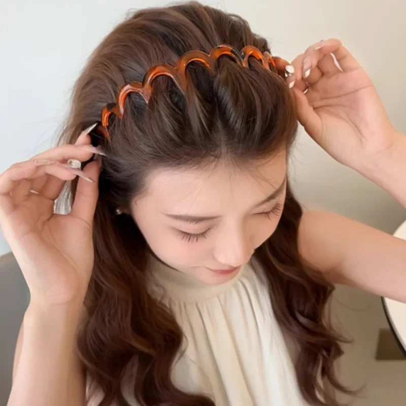 2pcs Wave Headband Hairbands B - مراجعة Resin Art Ocean وسعره