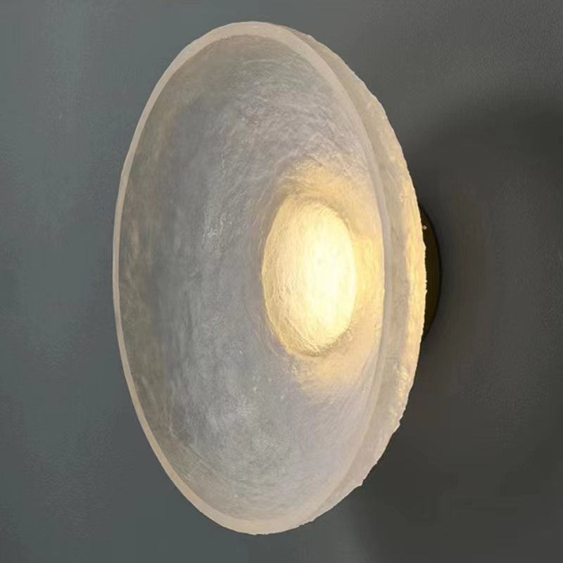 Wall Lamp Wabi-sabi Wind Desig - مراجعة Background Resin Art وسعره