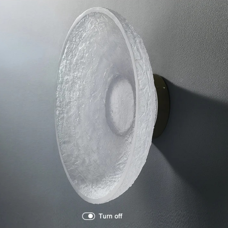 Wall Lamp Wabi-sabi Wind Desig - مراجعة Background Resin Art وسعره
