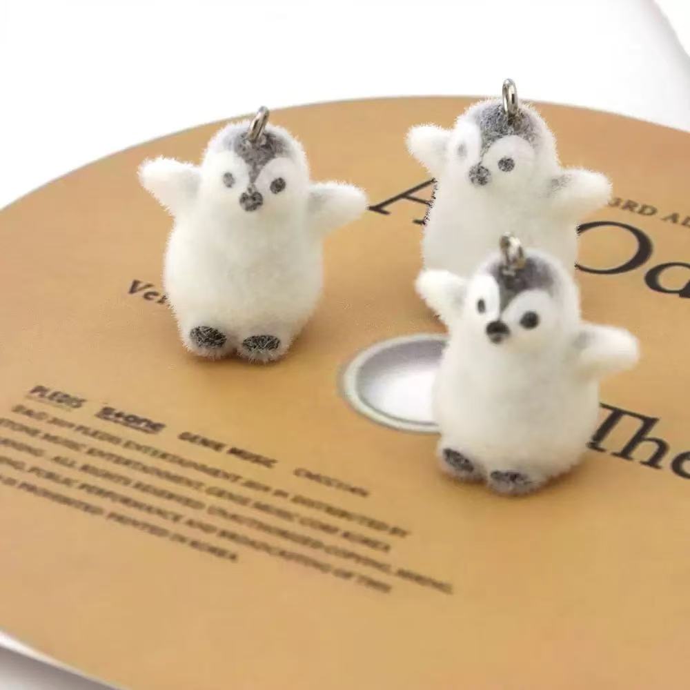 5pcs Flocking Small Penguin Re - مراجعة Resin Art Materials Kit وسعره