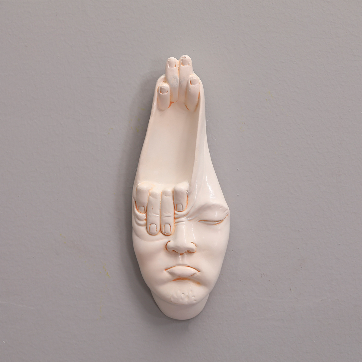 Creative Abstract Finger Face  - مراجعة Background Resin Art وسعره