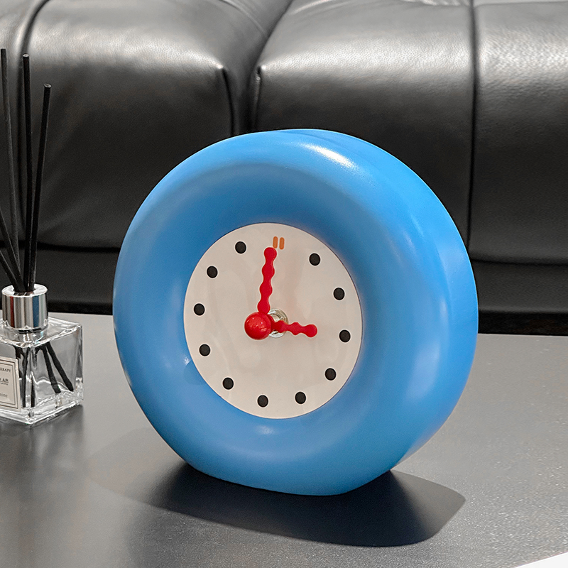 Modern Art Dopamine Clock Orna - مراجعة Resin Art Clock وسعره