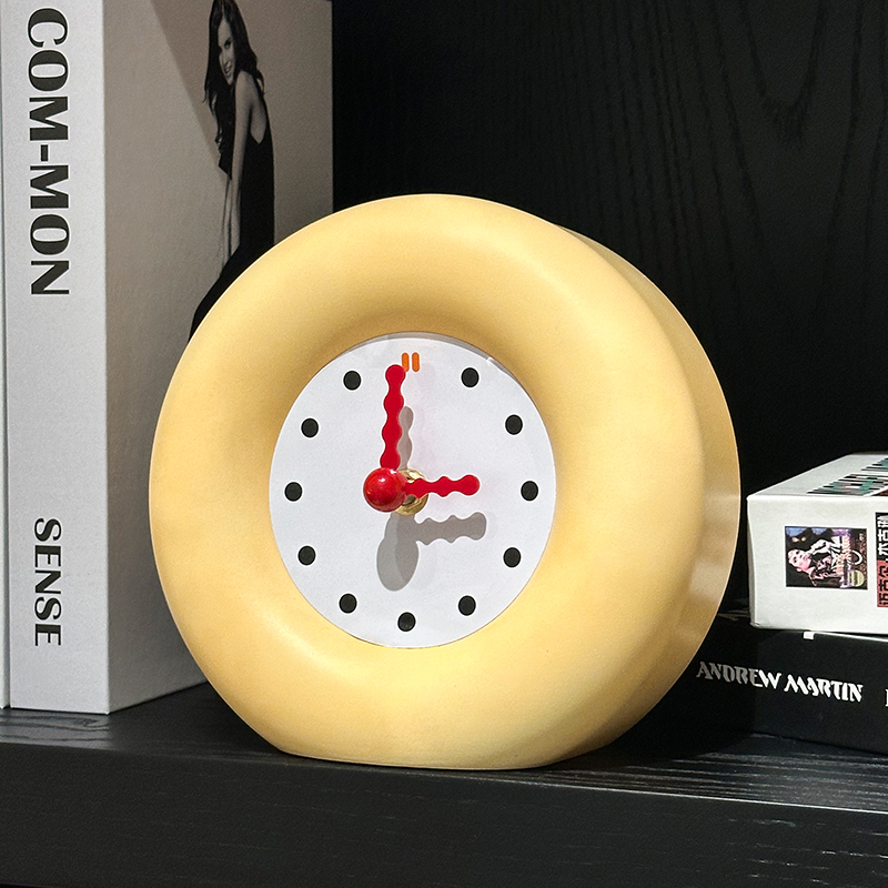 Modern Art Dopamine Clock Orna - مراجعة Resin Art Clock وسعره