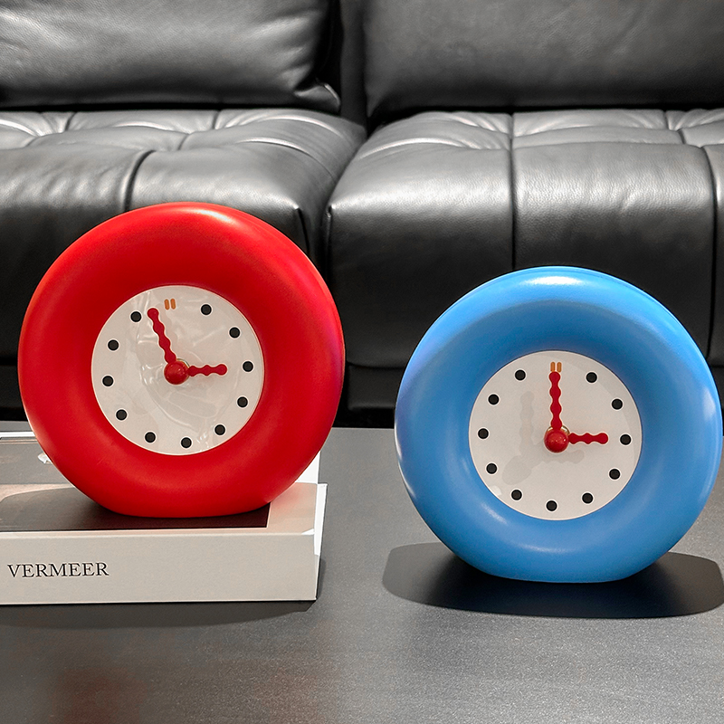 Modern Art Dopamine Clock Orna - مراجعة Resin Art Clock وسعره